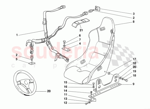 Part Diagram for Ferrari 14306924