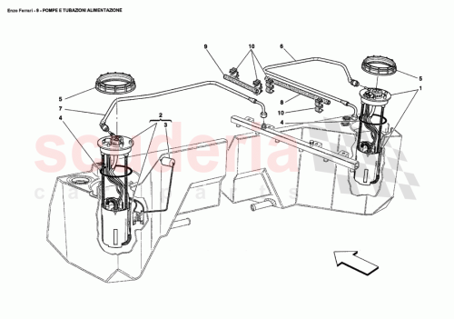 Part Diagram for Ferrari 197750