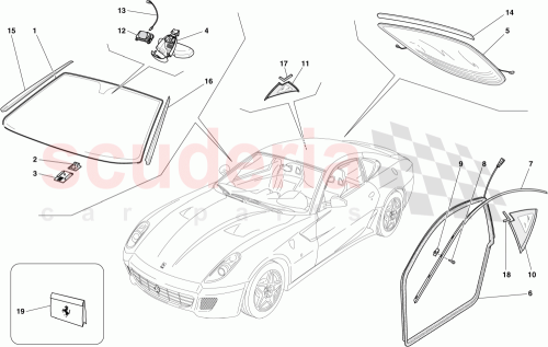 Part Diagram for Ferrari 81717700