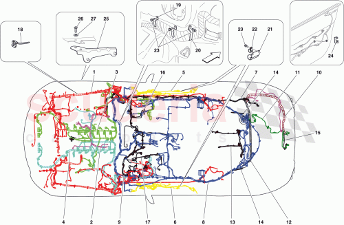 Part Diagram for Ferrari 265234