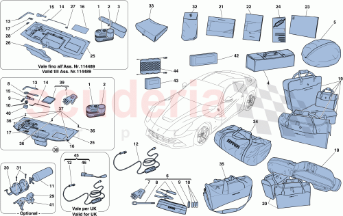 Part Diagram for Ferrari 85122100