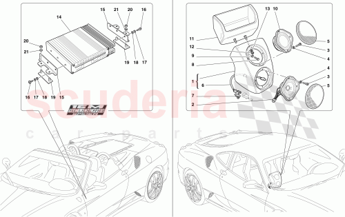 Part Diagram for Ferrari 81022600
