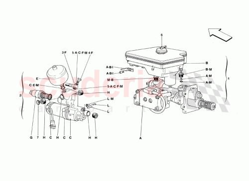 Part Diagram for Ferrari 70000508