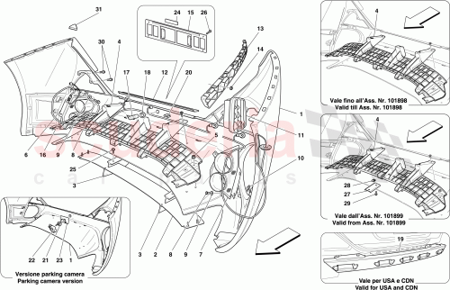 Part Diagram for Ferrari 83028300