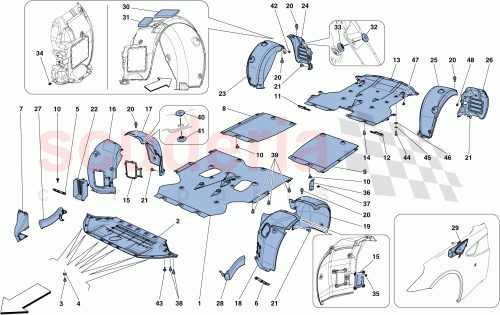 Part Diagram for Ferrari 84093000