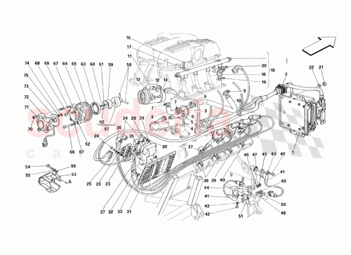 Part Diagram for Ferrari 137510