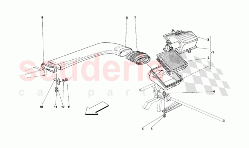 Part Diagram for Ferrari 152341