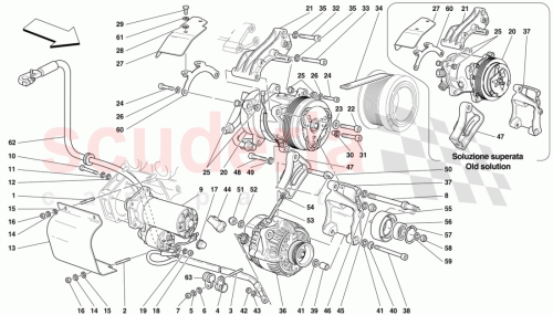 Part Diagram for Ferrari 151606