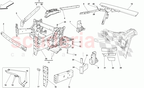 Part Diagram for Ferrari 279401