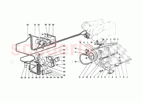 Part Diagram for Ferrari 122448