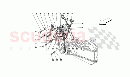 Part Diagram for Ferrari 147895