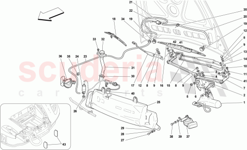 Part Diagram for Ferrari 199232