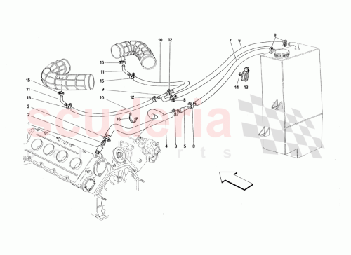 Part Diagram for Ferrari 61712600