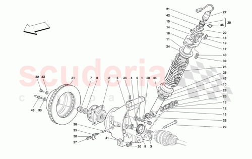 Part Diagram for Ferrari 152654