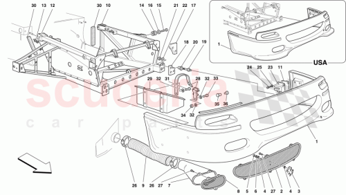 Part Diagram for Ferrari 13001290