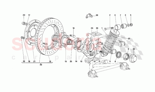 Part Diagram for Ferrari 134227