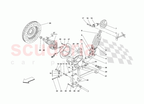 Part Diagram for Ferrari 181404