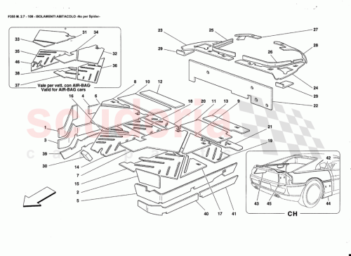 Part Diagram for Ferrari 64731300