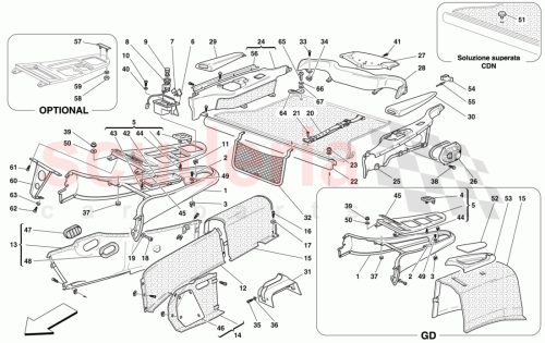 Part Diagram for Ferrari 66154400