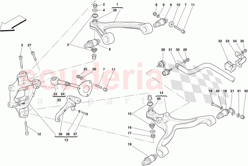 Part Diagram for Ferrari 11194174