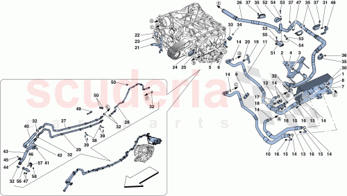 Part Diagram for Ferrari 12640604