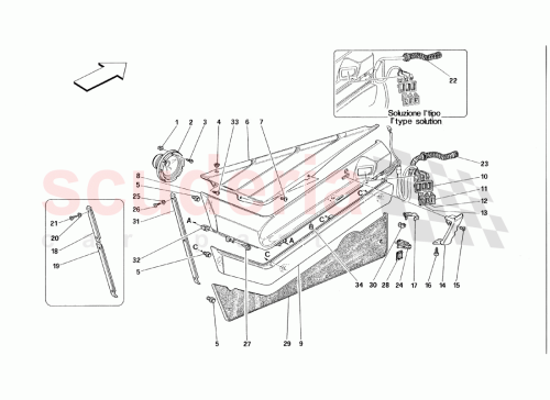 Part Diagram for Ferrari 157386