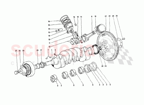 Part Diagram for Ferrari 123317