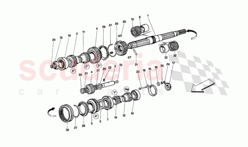 Part Diagram for Ferrari 100703