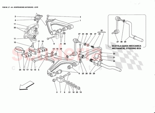 Part Diagram for Ferrari 159398
