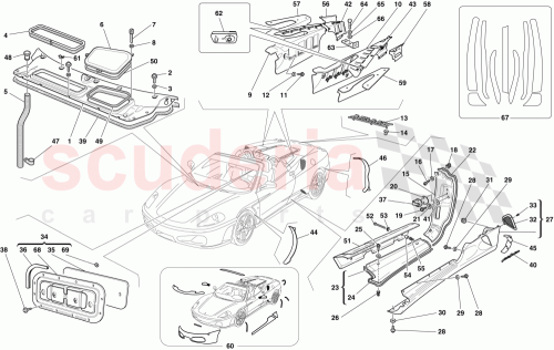 Part Diagram for Ferrari 65971500