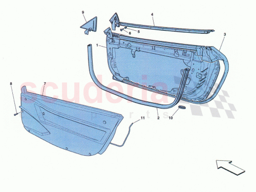 Part Diagram for Ferrari 83381800