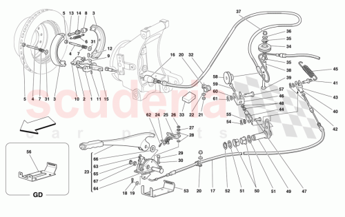 Part Diagram for Ferrari 172907
