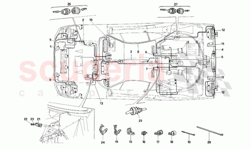 Part Diagram for Ferrari 62425200