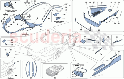 Part Diagram for Ferrari 83598800