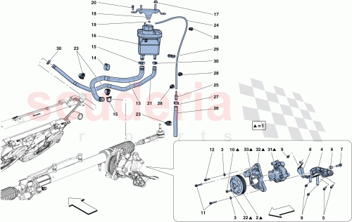 Part Diagram for Ferrari 323249