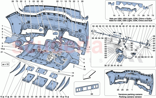 Part Diagram for Ferrari 85671400