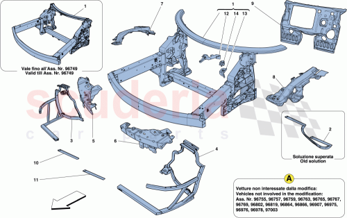 Part Diagram for Ferrari 985273483