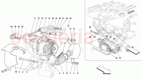 Part Diagram for Ferrari 162895