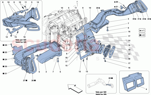 Part Diagram for Ferrari 83127400