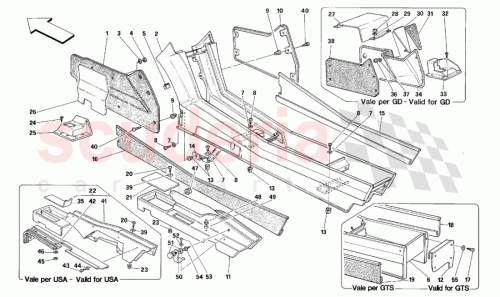 Part Diagram for Ferrari 63961100