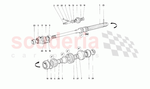Part Diagram for Ferrari 139862