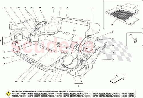 Part Diagram for Ferrari 68888400
