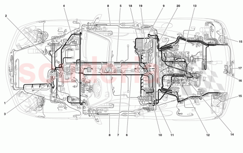 Part Diagram for Ferrari 200835