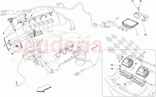 Part Diagram for Ferrari 268319
