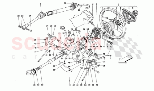 Part Diagram for Ferrari 121589