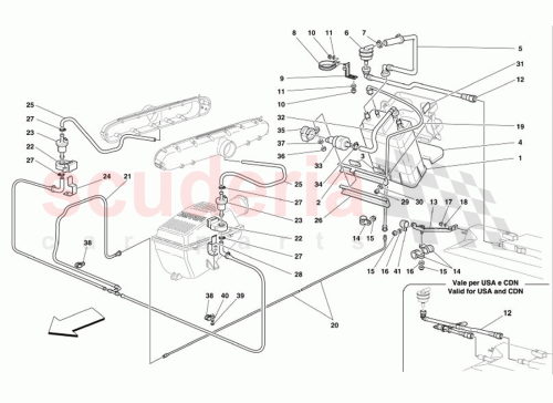 Part Diagram for Ferrari 179138