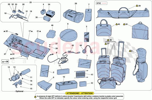 Part Diagram for Ferrari 88792700