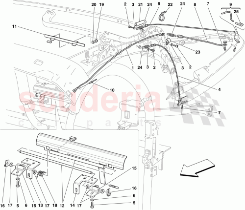 Part Diagram for Ferrari 66686200