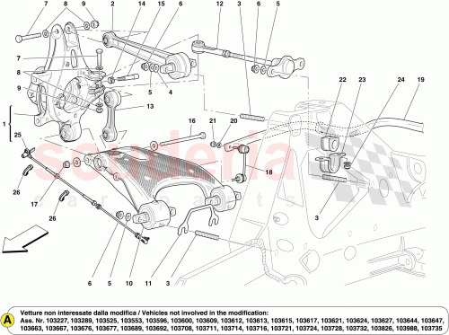 Part Diagram for Ferrari 238693