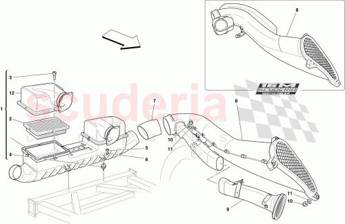 Part Diagram for Ferrari 226659